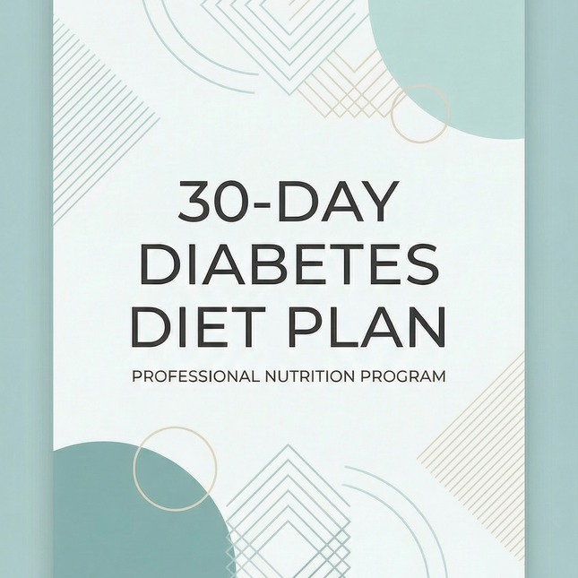 30-Day Complete Transformation Diabetes Plan